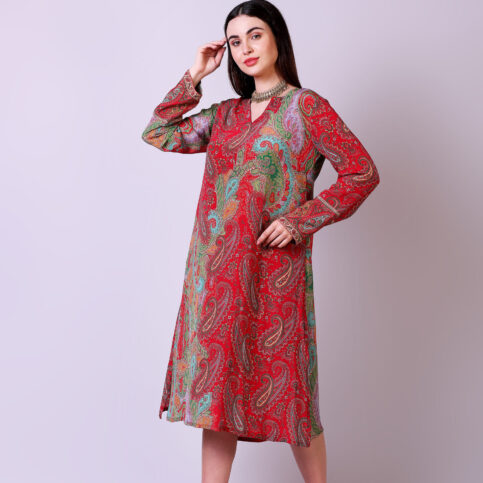 Jamawar Printed CDC Tunic