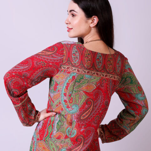Jamawar Printed CDC Tunic