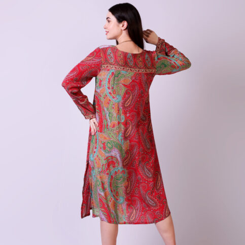 Jamawar Printed CDC Tunic