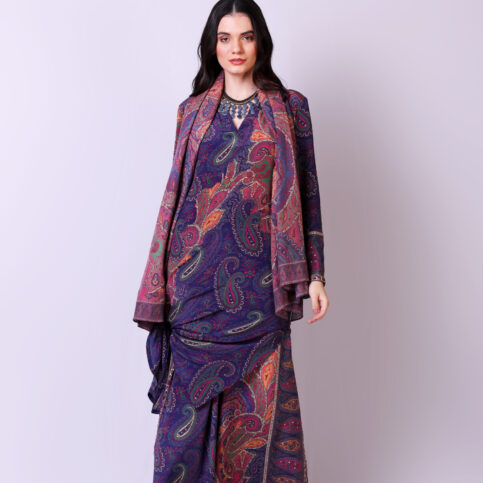 Jamawar Printed CDC Tunic
