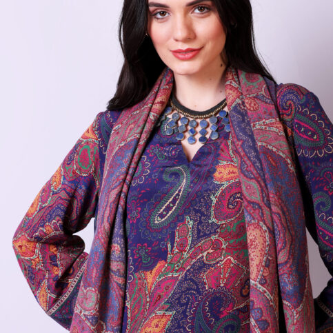 Jamawar Printed CDC Tunic