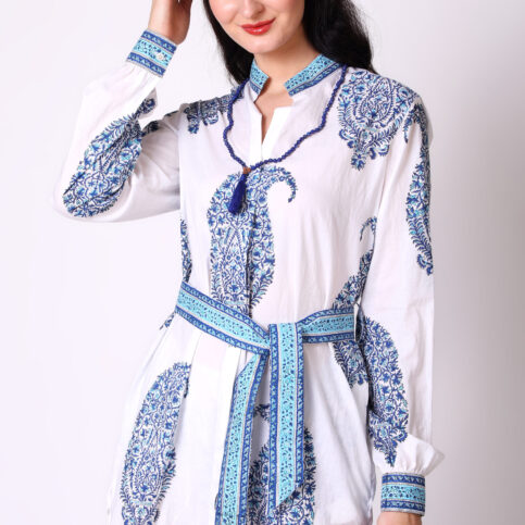 Keri Printed Shirt Dress