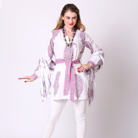 Keri Printed Shirt Dress