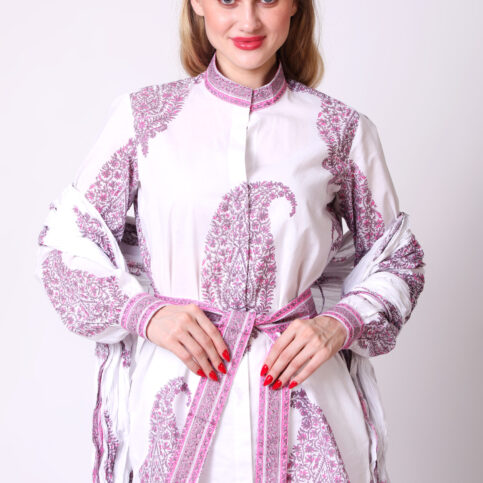 Keri Printed Shirt Dress