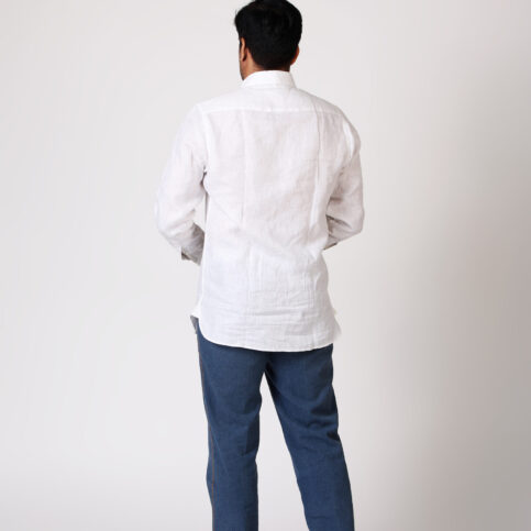 Linen Classic Collar Shirt