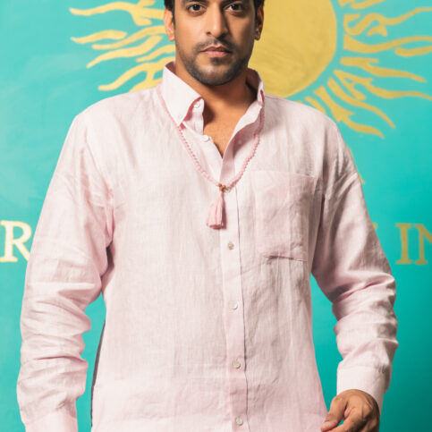 Linen Classic Collar Shirt