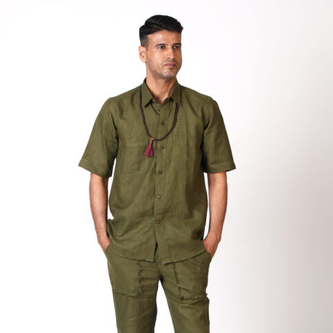 Linen Short Sleeve Shirt