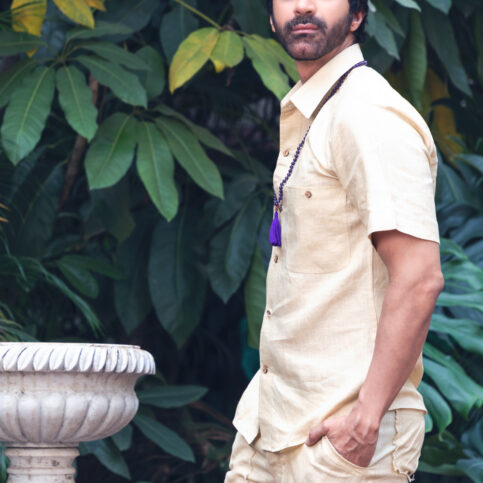 Linen Short Sleeve Shirt and pant