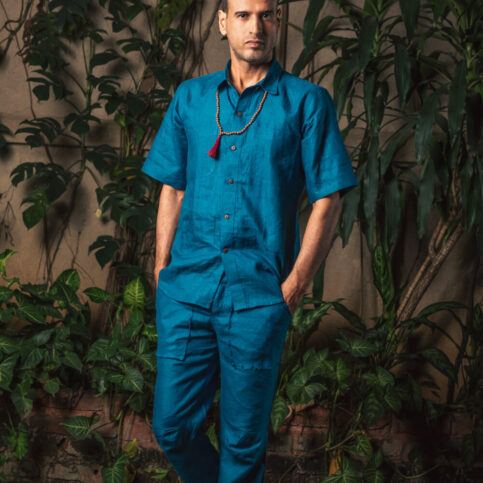 Linen Short Sleeve Shirt, pant