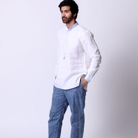 MM Trim Linen Shirt