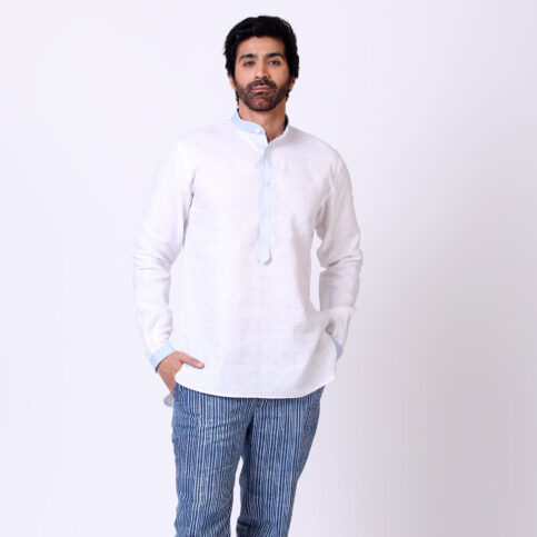 MM Trim Linen Shirt