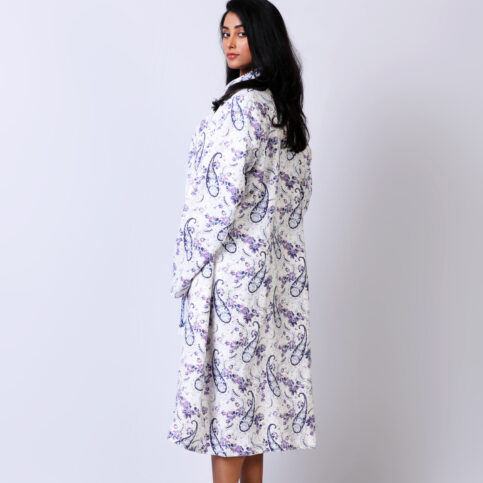 Paisley Printed Linen Jacket