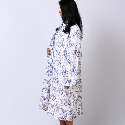 Paisley Printed Linen Jacket