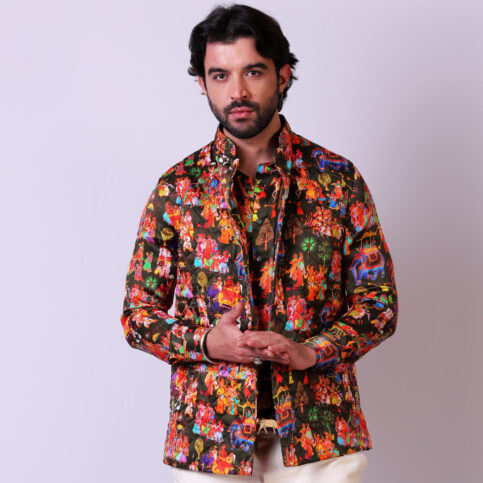 Quilted Procession Print Coti