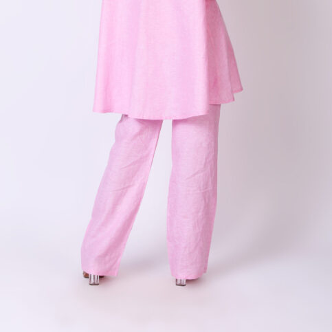 Ramie Linen Drawstring Pant