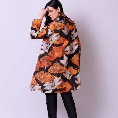 Stork Printed CDC Jacket