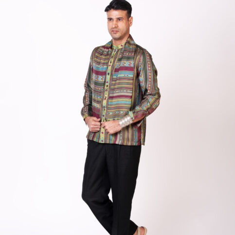 Tibetan Striped Shirt