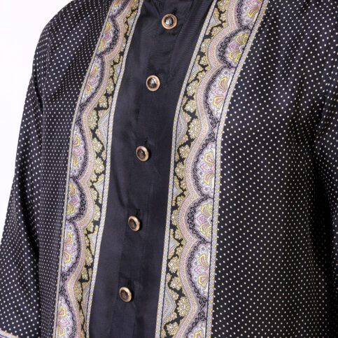 Twill Silk Opi Printed Shirt