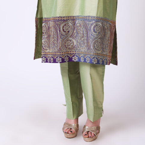 Art Spun Silk Trouser
