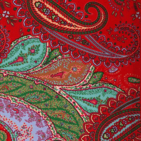 Crepe Silk Jamawar Keri Print