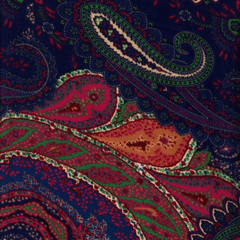 Crepe Silk Jamawar Keri Print