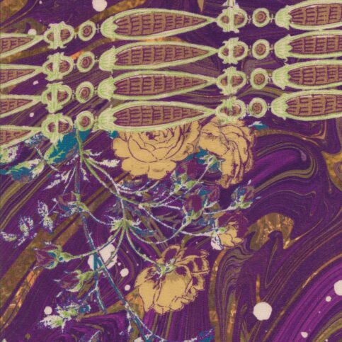 Crepe Silk Marble Print