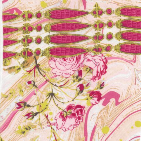 Crepe Silk Marble Print