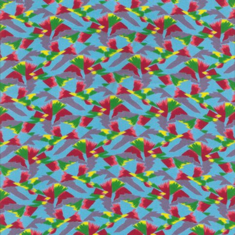 Crepe Silk Mosaic Print