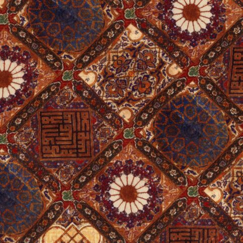 Crepe Silk Persian Print