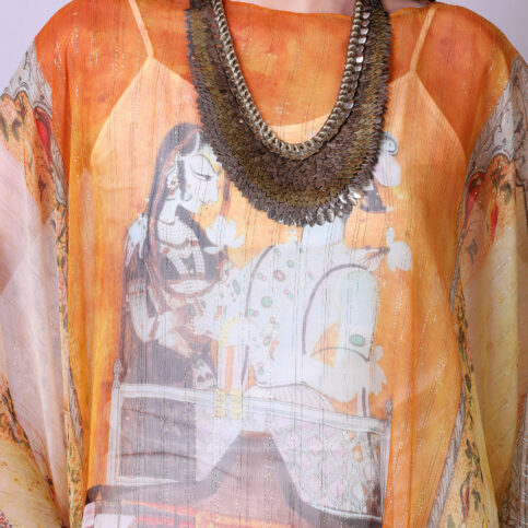 Gold Gilded Snake Scales Necklace