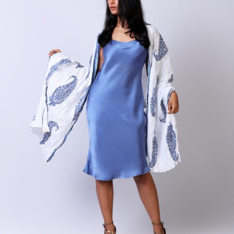 Keri Printed Crush Stole