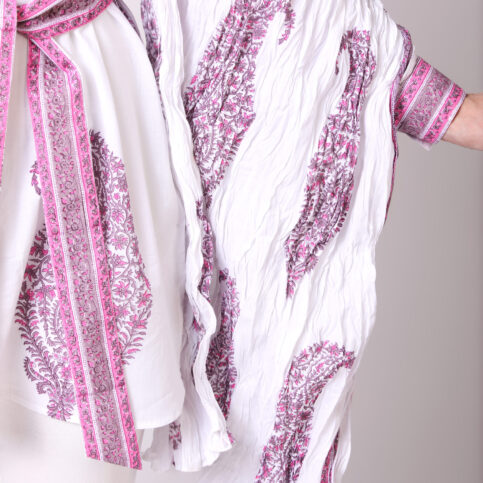 Keri Printed Crush Stole