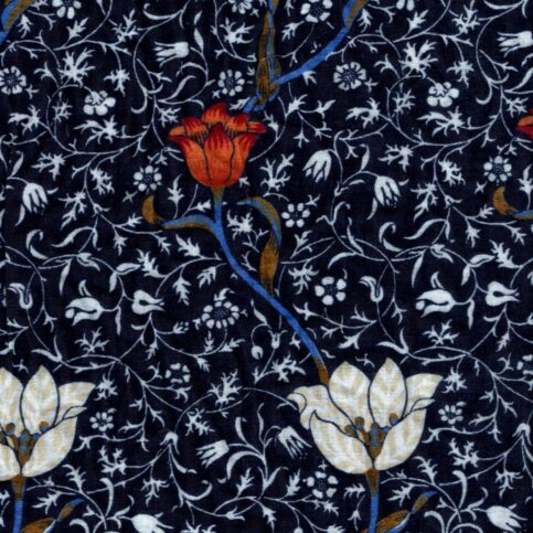 Linen Cotton Flame Flower