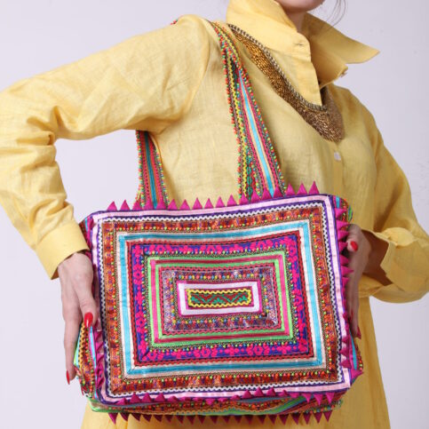 Shoulder Patchwork Bag