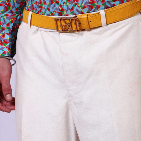 Belt with Zodiac Buckle (Libra)