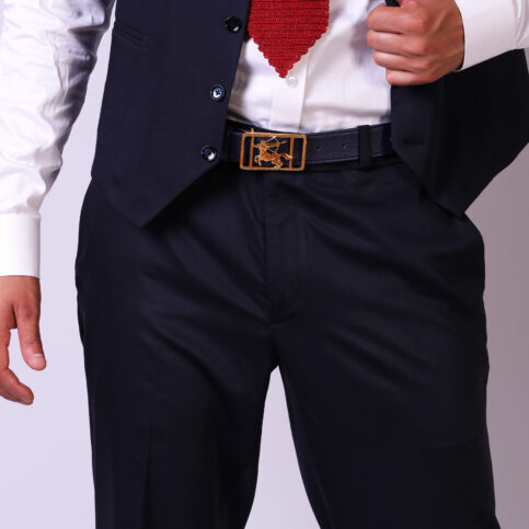 Belt with Zodiac Buckle (Sagittarius)