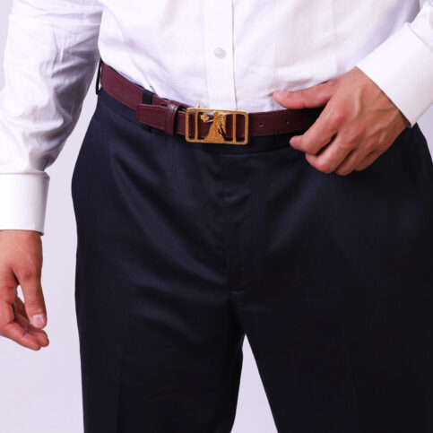 Belt with Zodiac Buckle (Virgo)