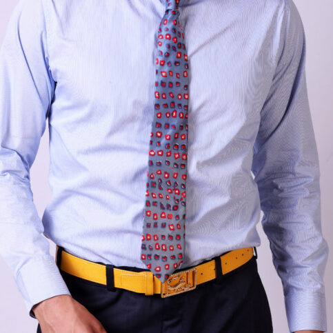 Silk Tie- Tie Dye Printed