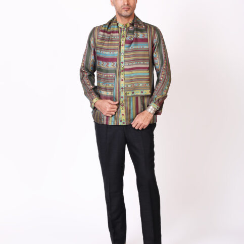 Tibetan Stripe Muffler