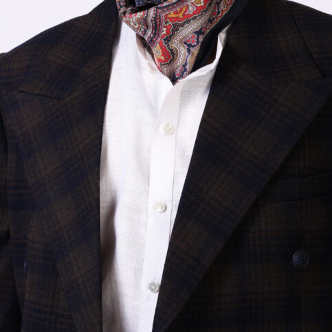 Twill Silk Bandana Pocket Square