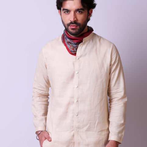 Twill Silk Bandana Pocket Square