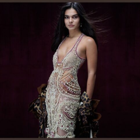 The Pearl Necklace Dress