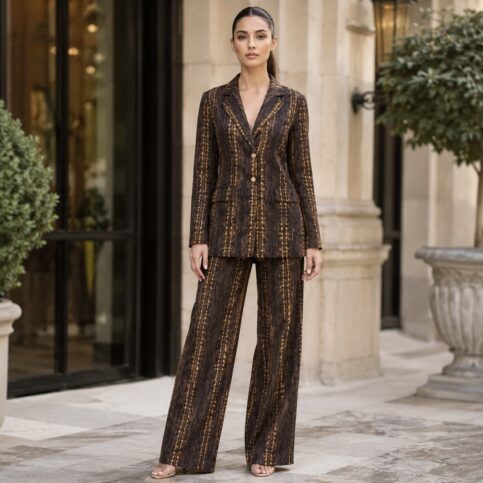 Ladies Western silk jacket